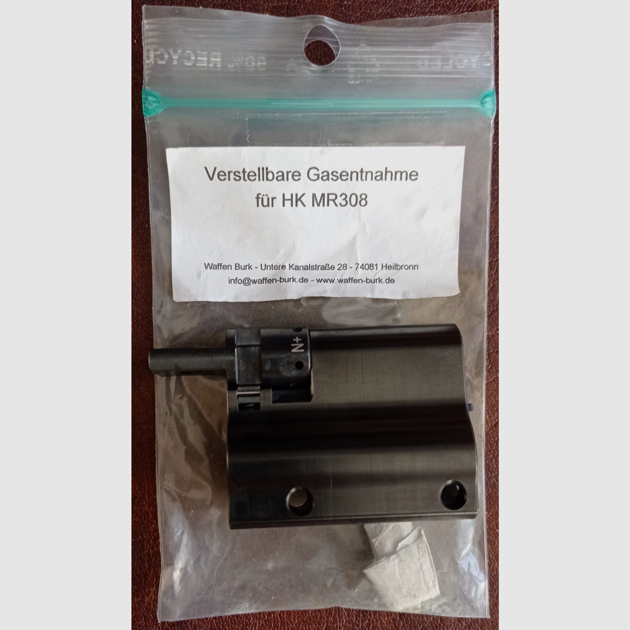 Einstellbare Gasabnahme für HK-Büchsen für HK MR308
