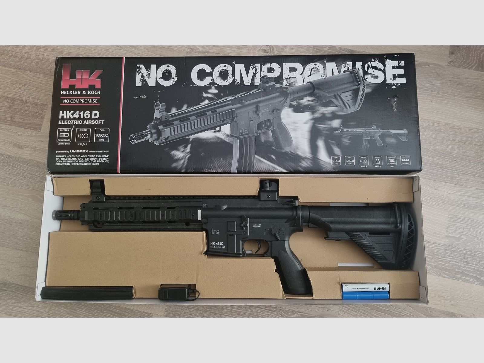 Airsoft HK 416D 0,5 Joule
