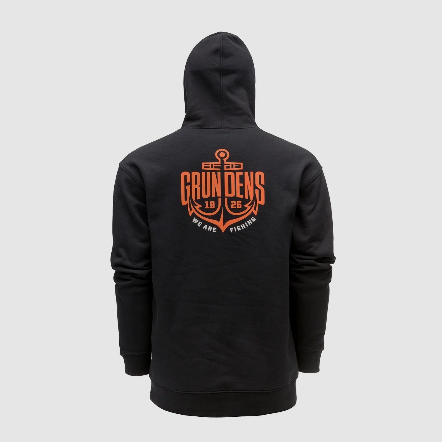 Grundéns Displacement DWR Hoodie Logo Anchor Black, L