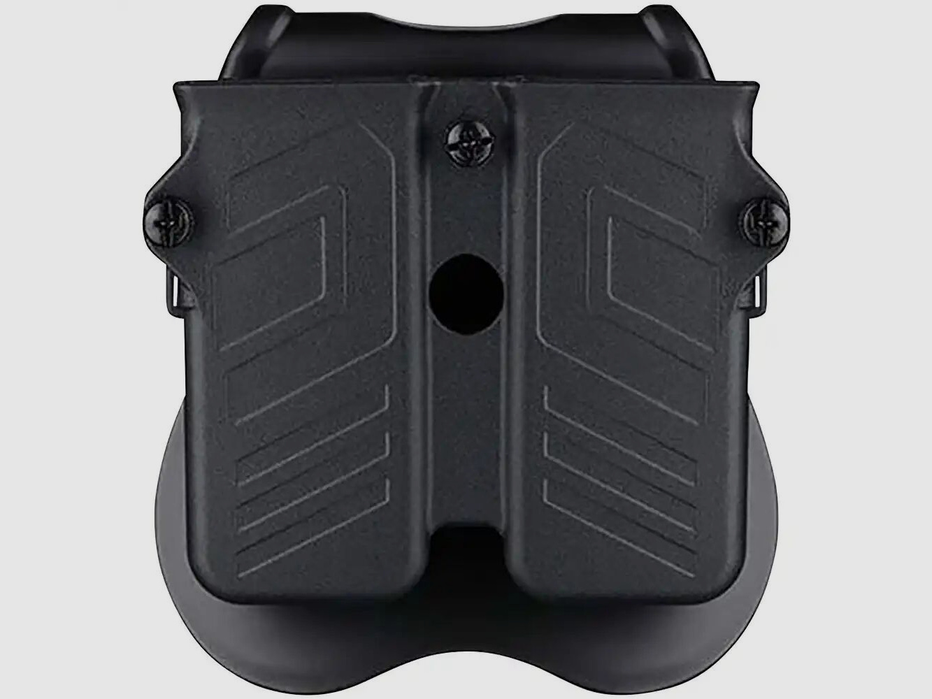 Cytac Universal Double Magazine Pouch Pistol Magazines 9mm, .40, .45 | black