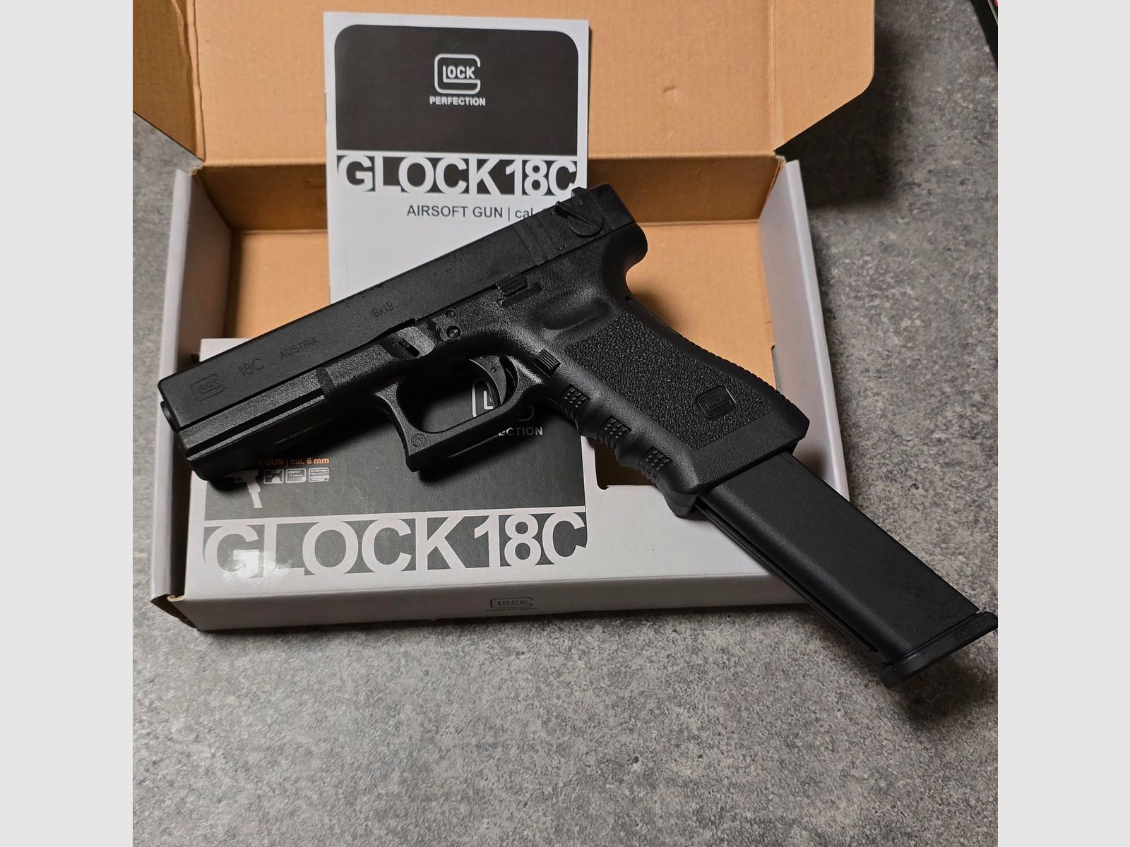 Glock 18C 6 mm GBB Airsoft Softair