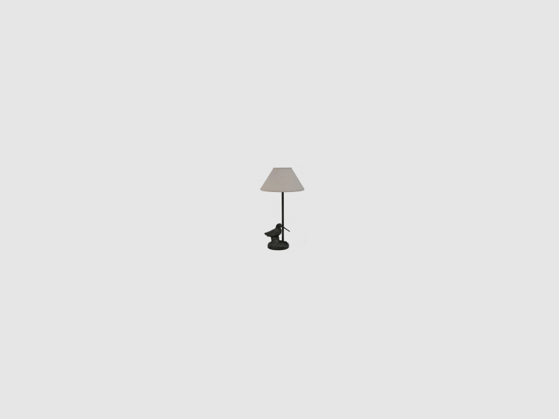 Bronzen lamp snip - lampe becasse