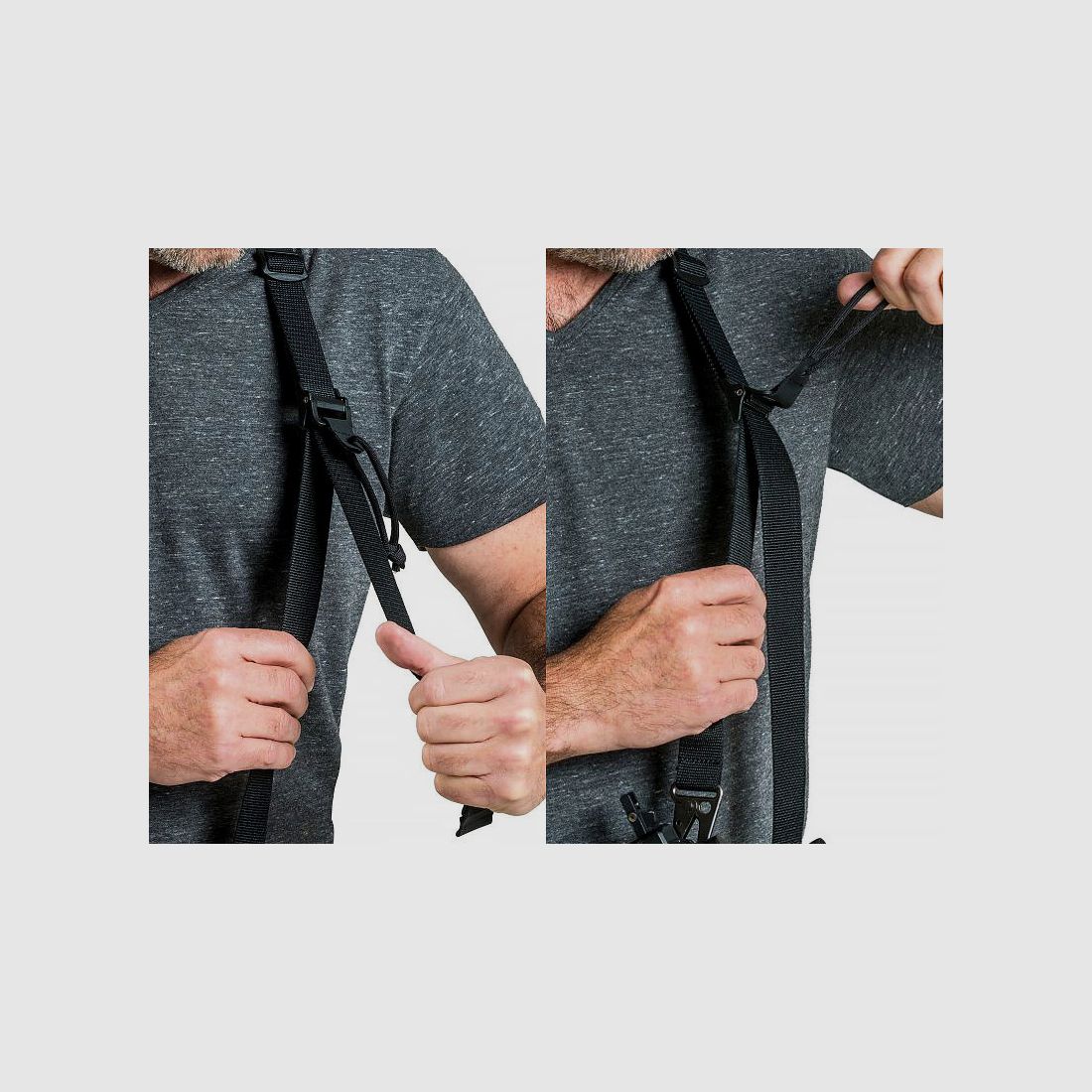 Tasmanian Tiger GUN SLING, Gewehrriemen Schwarz