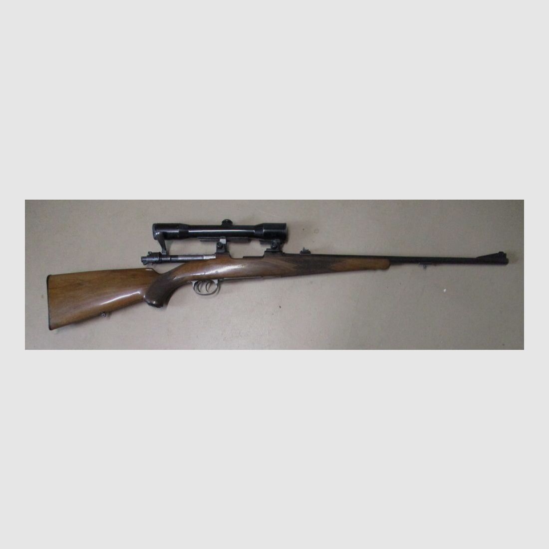 Repeater rifle Mauser M98 8x57JS with Hensoldt 1.5-6x36 without proof 98