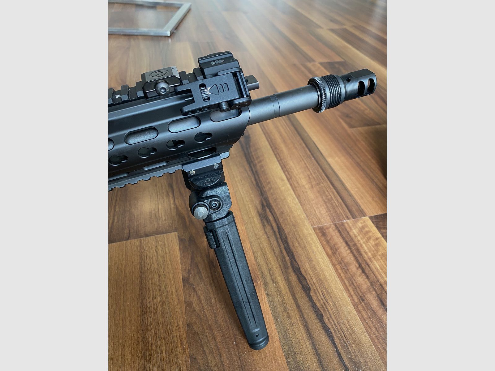 Hecker und Koch MR308 13 inch - complete package / scope / gas system from BURK as new