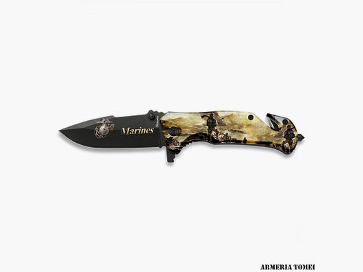 Nóż – Albainox – Marines 3D Rączka Aluminiowa 8,2 cm