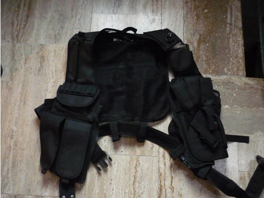 Chaleco militar de Combat Zone como nuevo Paintball Softair