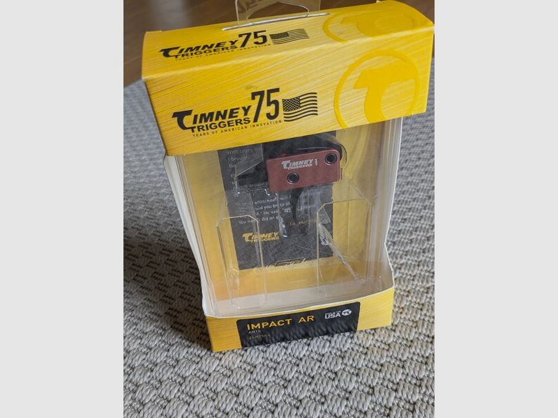 Timney "The Impact" AR15 Trigger Curved Feinabzug