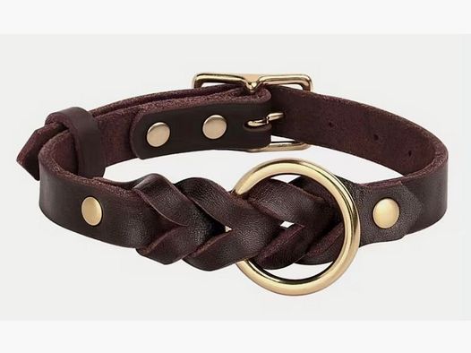 Collar para perro - aspecto de cuero