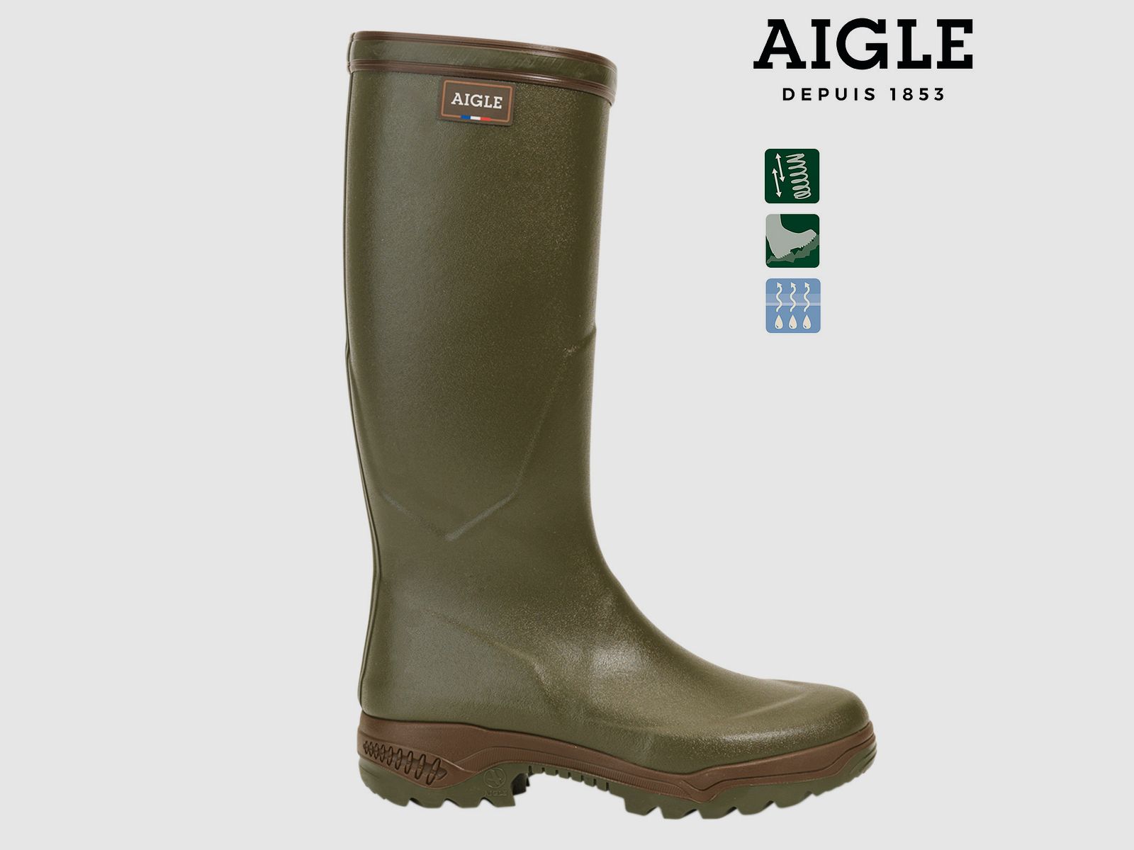 AIGLE PARCOURS® 2 Jersey khaki
