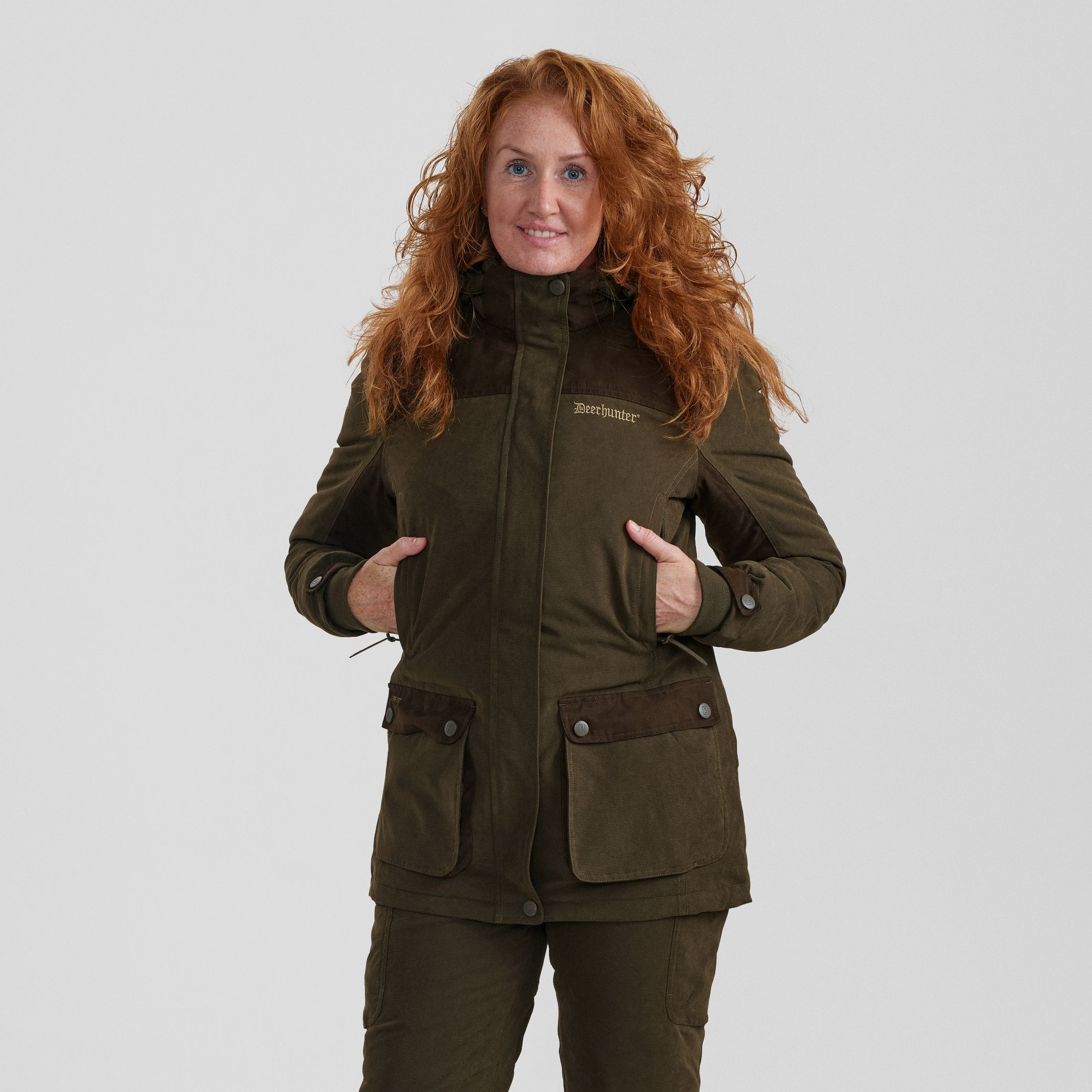 Lady Eagle Winter Jacket - Tarmac Green - Women's Size: 44