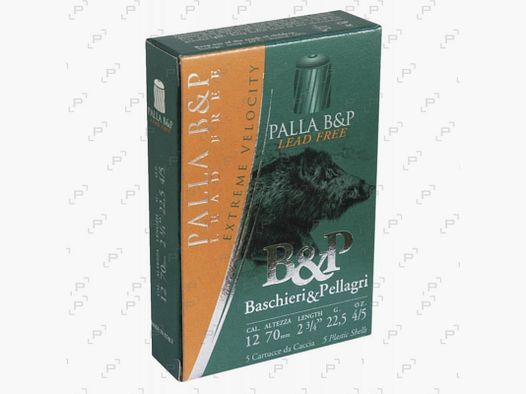 Cartucce da caccia senza piombo BASCHIERI & PELLAGRI CAL 12/70 - BIG GAME