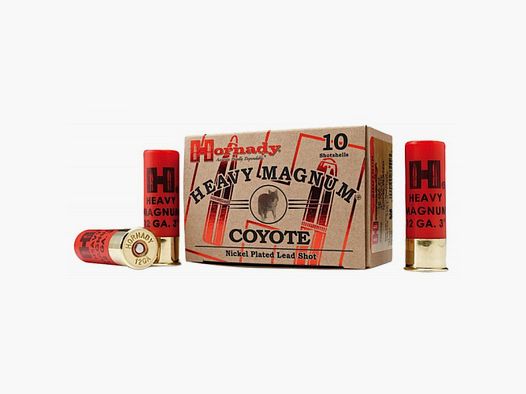 12/76 Hornady HEAVY MAGNUM® 00 NICKEL VE10
