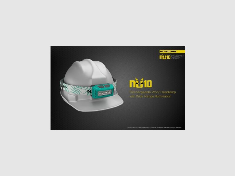 Nitecore NU10CRI Hoofdlamp 115 lumen Rood, afbeelding 3 van 23