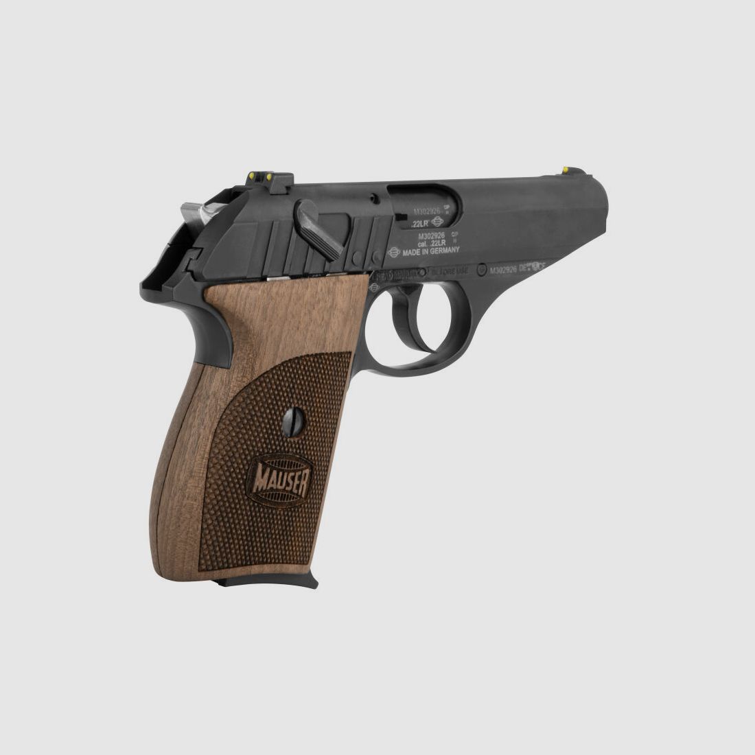 Mauser HSr mit Walnuss-Holzgriffschalen