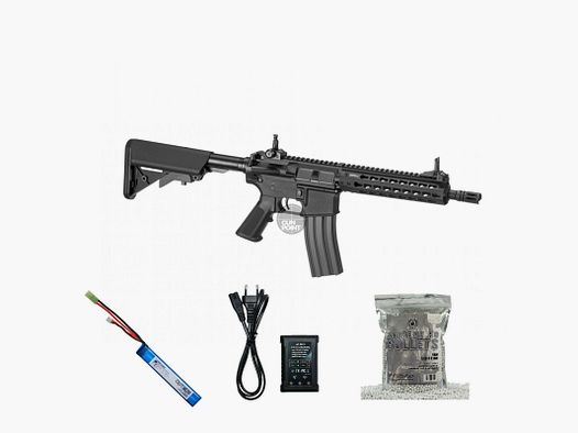 SET !!! Softair - Gewehr - G & G CM15 CQB 8,5" - ab 14, unter 0,5 Joule