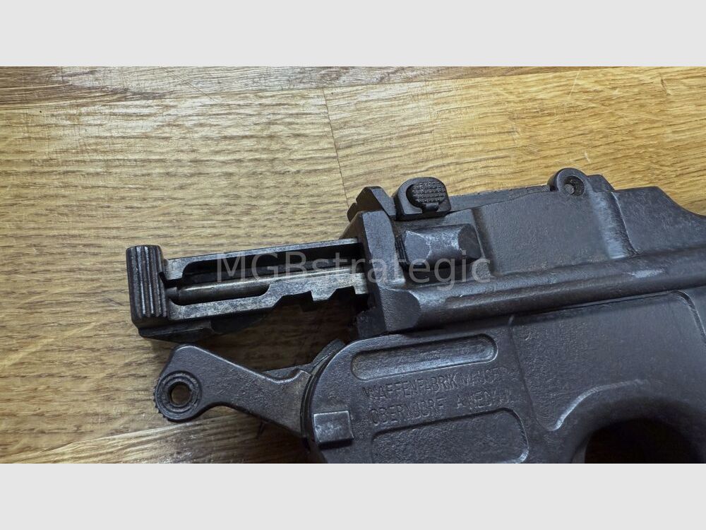 Mauser C 96 - halbautom. Pistole 7,63mmMauser Waffenfabrik Mauser Oberndorf A. Neckar
