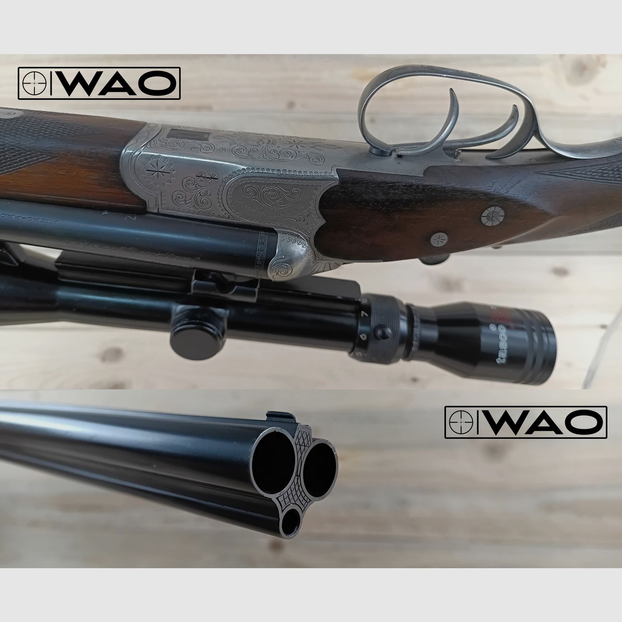 Sauer & Sohn Mod. 3000 Drilling, Kal. 7x57R, 16/70 *mit ESL & Optik*