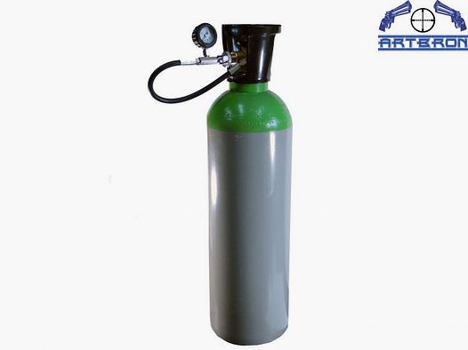 Butla PCP 300 bar poj. 15l z reduktorem i uchwytem