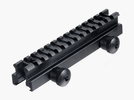 UTG 13 Nuten QD Picatinny Montageerhöhung, BH 21,1mm