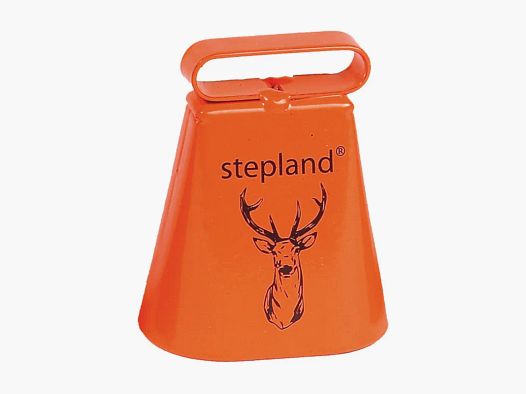 Sonnaillon 5 cm hertenmotief oranje