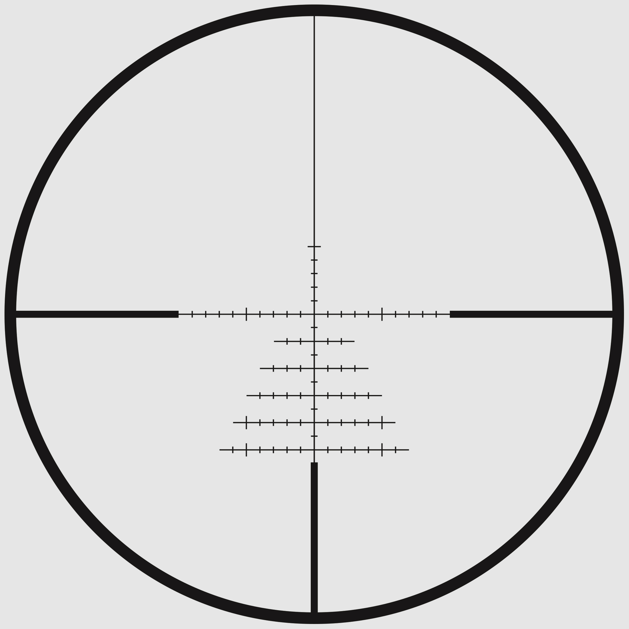 Conquest V6 3–18x50 ZBR - -2 (92) Ballistic Turret