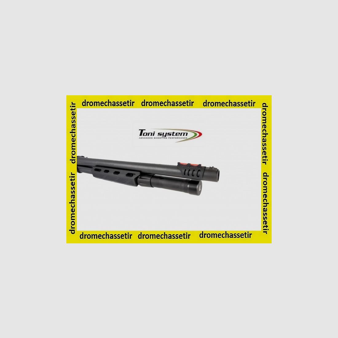 Clip-On Visier für Flinte Kaliber 12 rot PYMR2SL12-RE, Bild 4 von 5