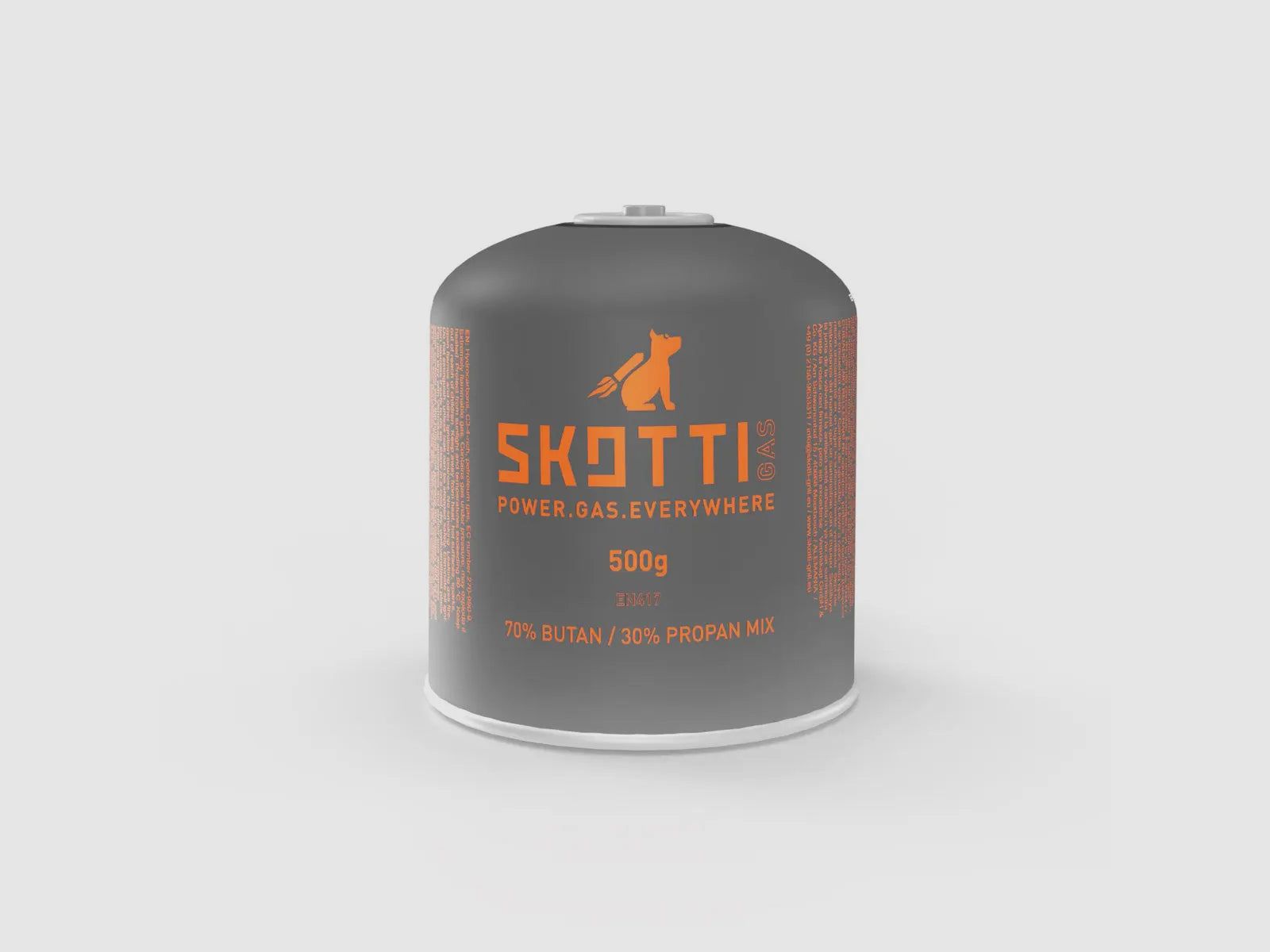 SKOTTI GAS 500g Ventil-Gas-Kartusche