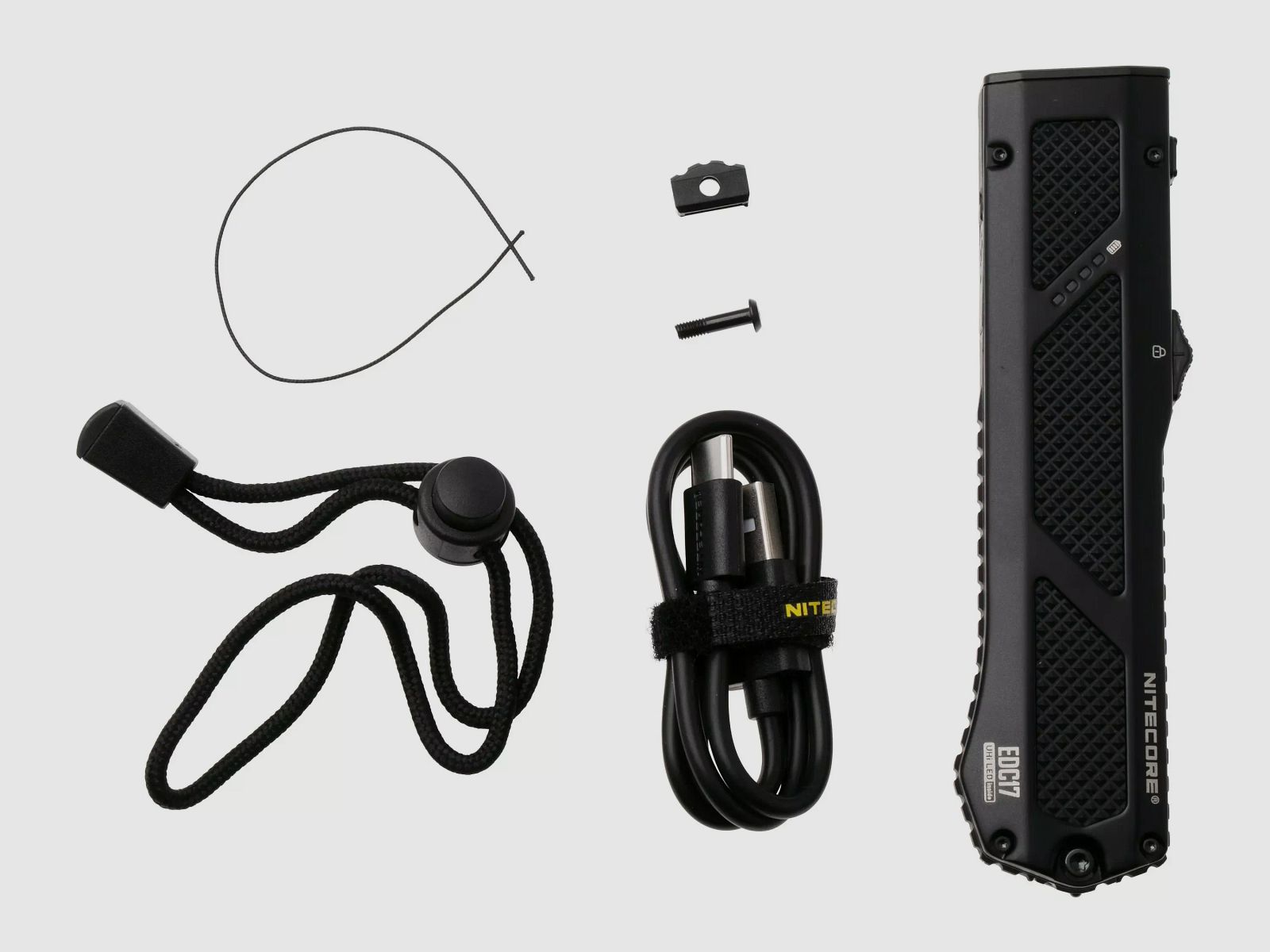 Ultradunne EDC17-zaklamp, UV-licht en groene laser, oplaadbaar, 1500 lumen - Nitecore, afbeelding 3 van 9