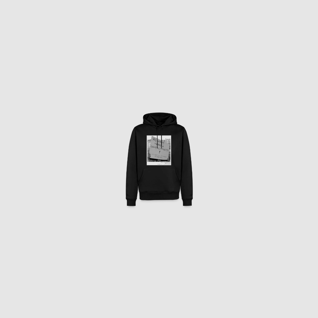 you don't need a semi-automatic - Männer Premium Hoodie Grau meliert