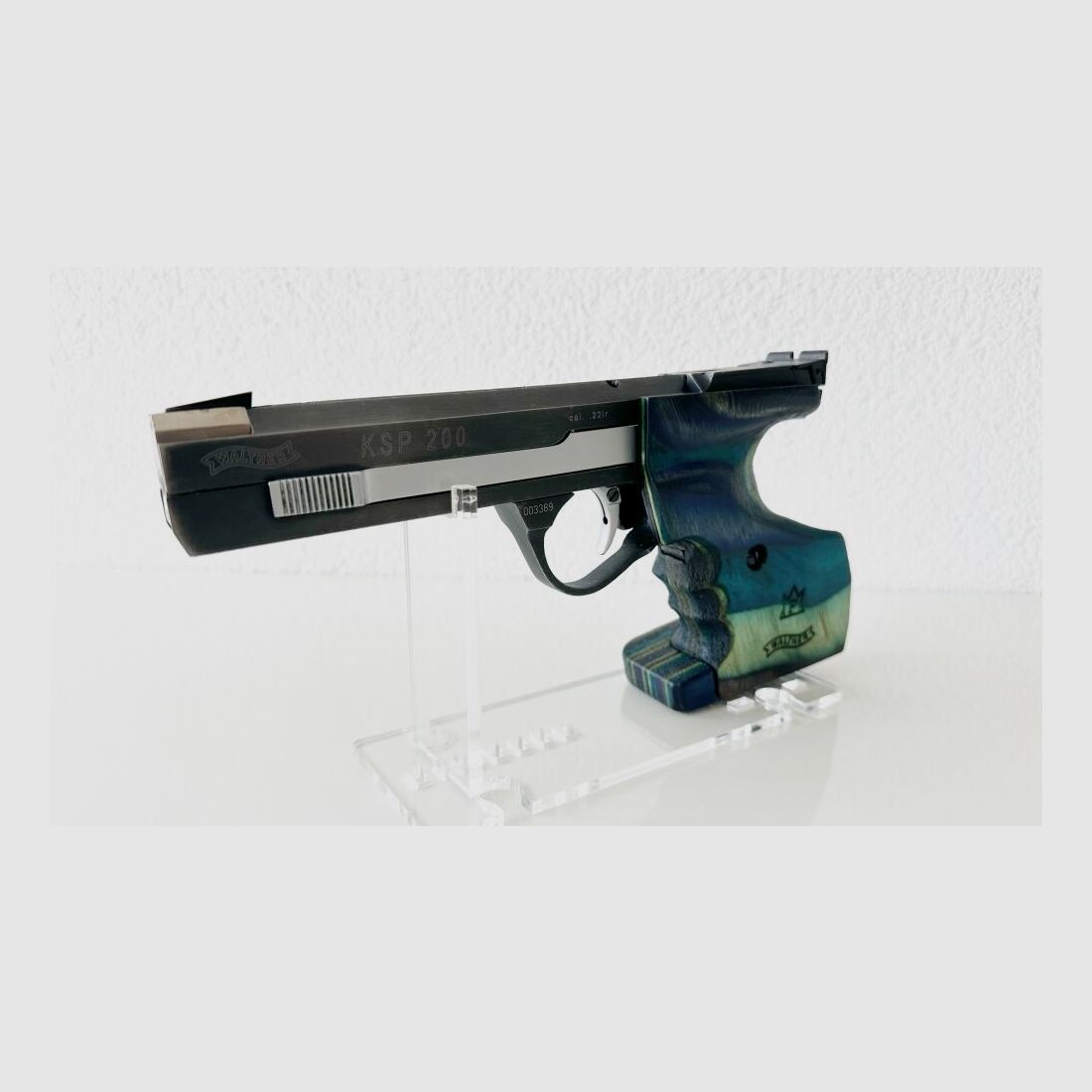 Walther KSP 200 Koffer und 2 Magazine .22lr