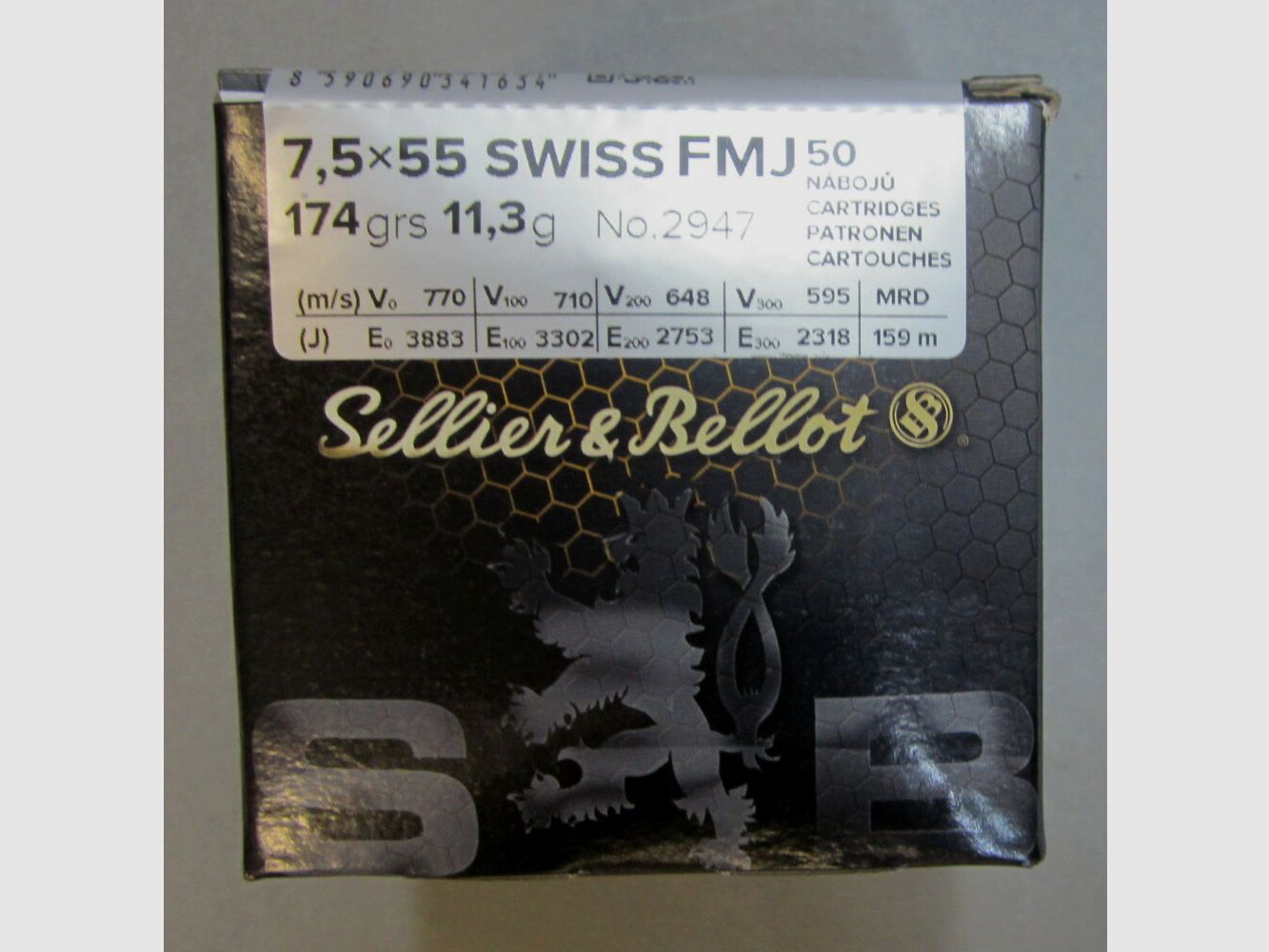 SELLIER & BELLOT Ordonnanz 7,5x55 zwitsers