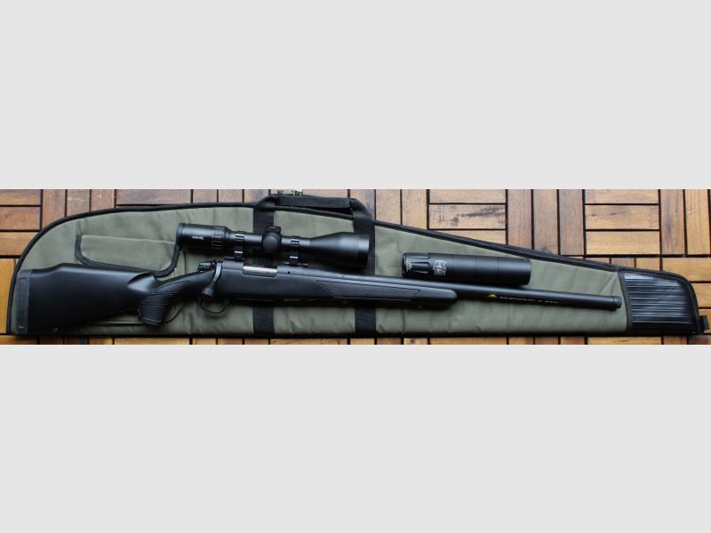 Bergara BA14 Repetierbüchse, im Kal. .308 Win.Hawke ZF, Schalldämpfer A-Tec Hertz H2