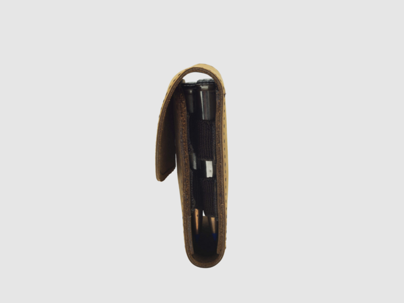 Gouret Tasche 9 Patronen Vollleder Januel, Bild 3 von 10