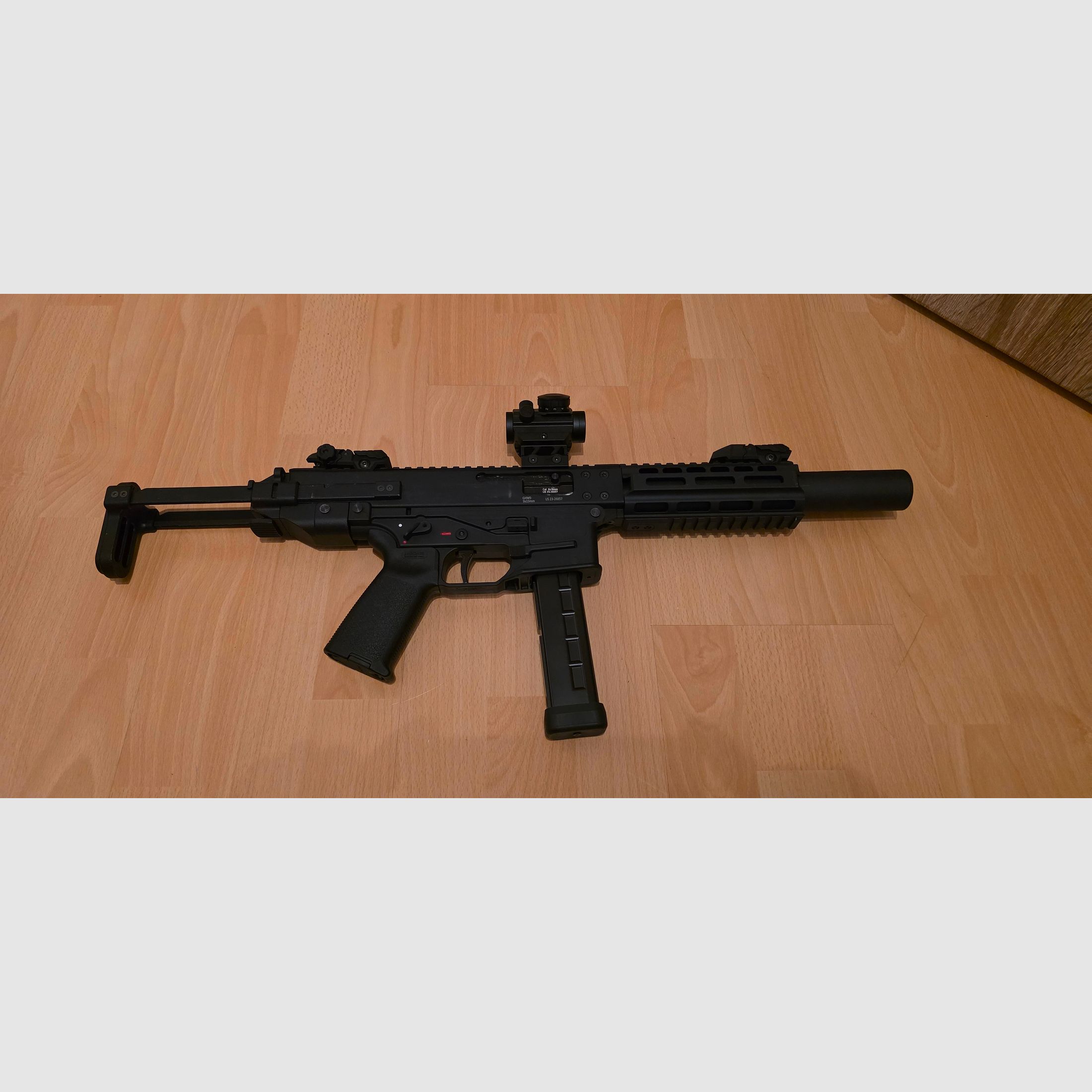 Airsoft Sammlung 1x Pdw 4x Pistole