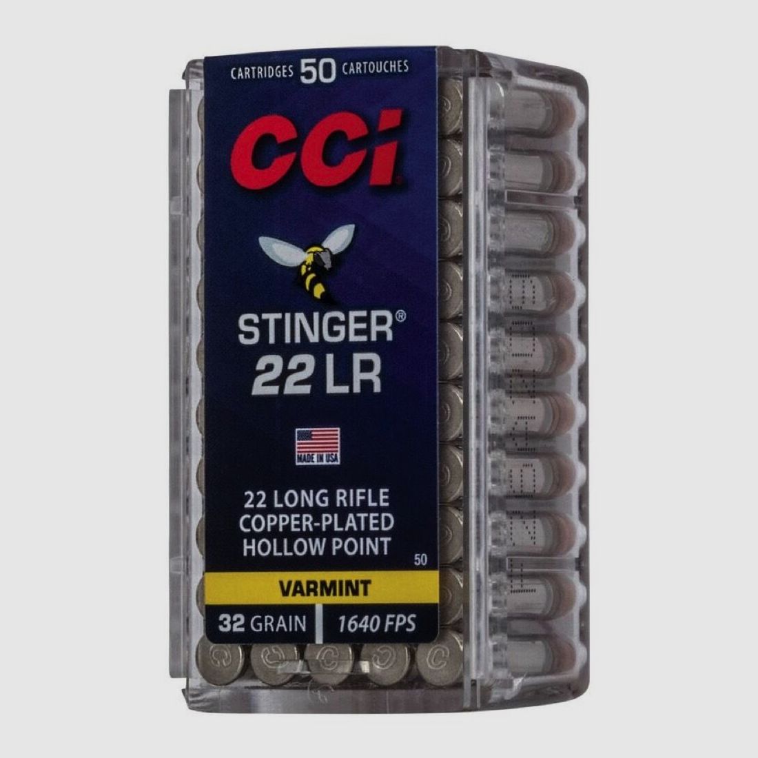 CCI Stinger CPHP 32grs 50St .22lrStinger