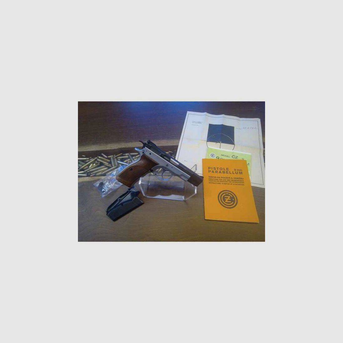 Pistole Ceska CZ 75 Kal.9mmLuger gebraucht