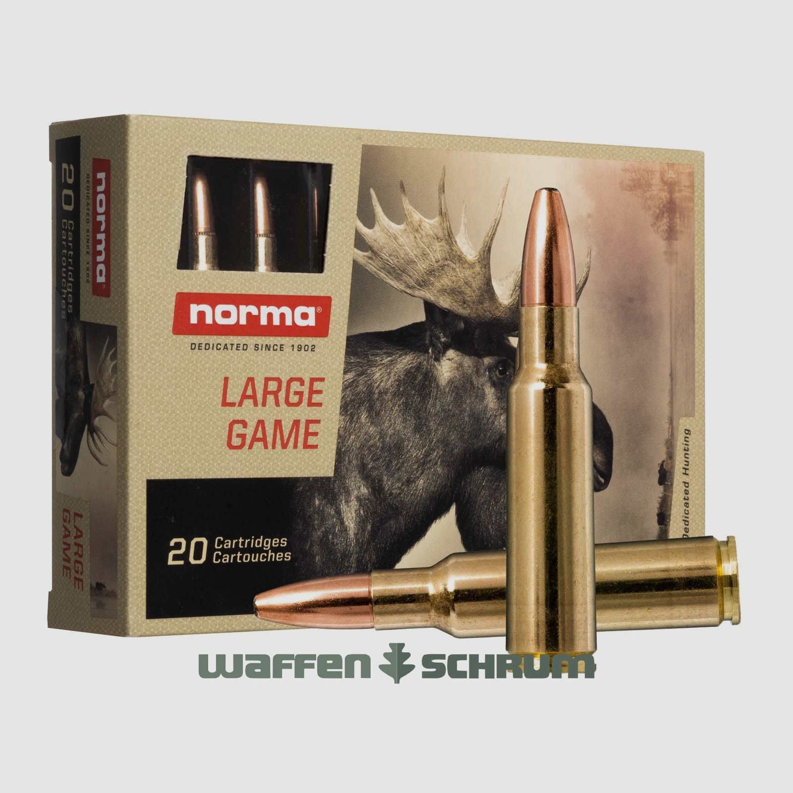 Norma 8,5x55Blaser Oryx 14,9g - 230gr