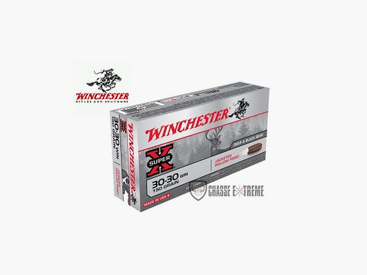 20 Munitions WINCHESTER cal 30-30 Win 150gr jacketed Hollow Point