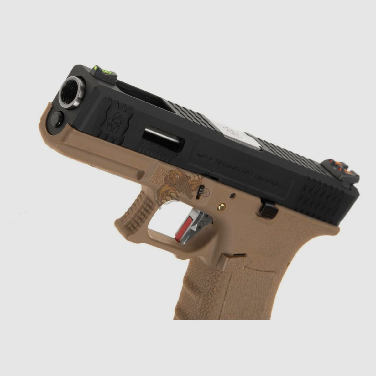 WE Custom 17 TUNING Metall Version Dual Tone Desert/Black GBB -F-