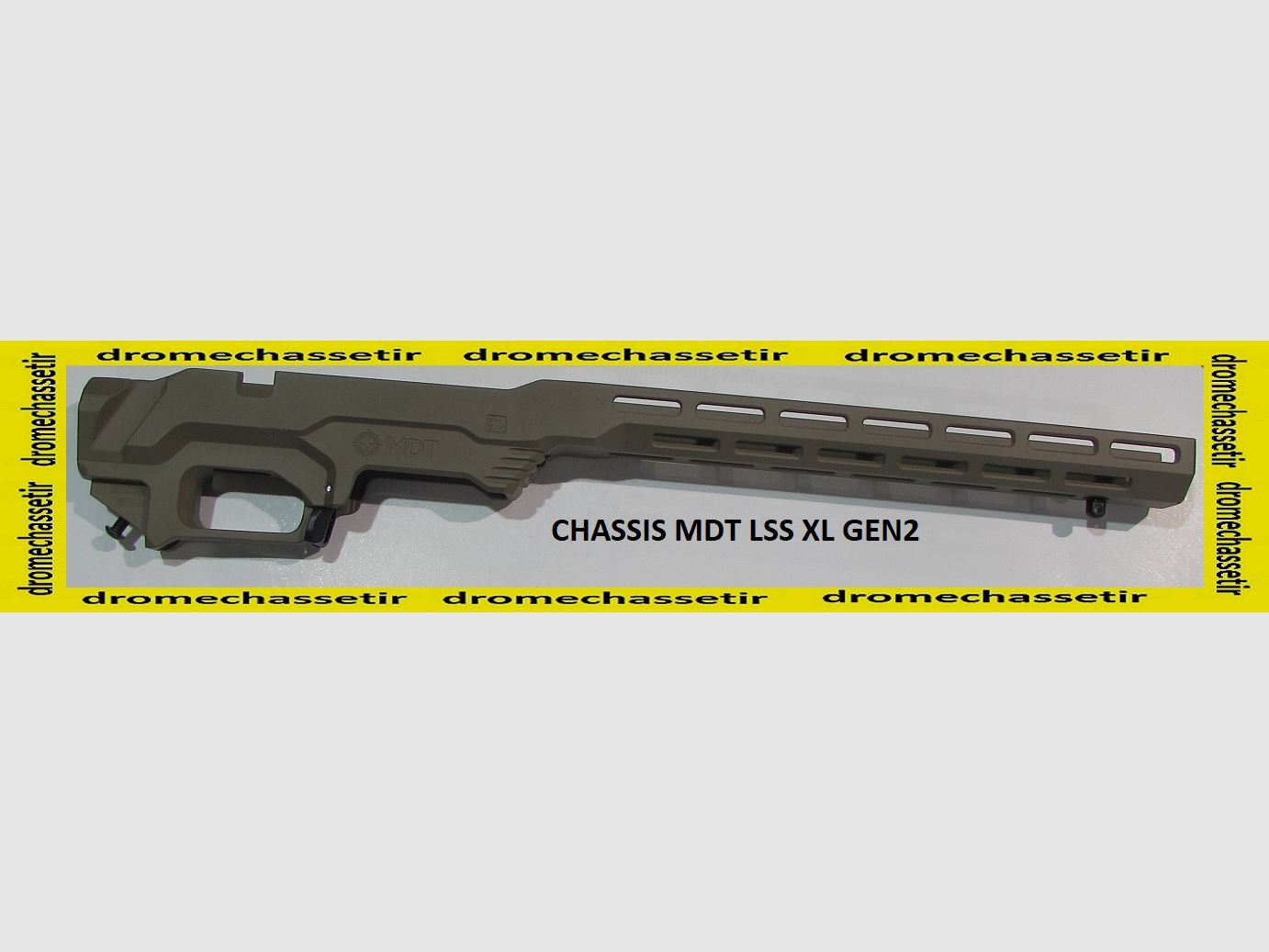 Chassis MDT LSS XL GEN 2 für Tikka T3 kurze Aktion Rechtshänder, FDE, Bild 1 von 2