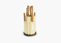 Bloque de cuchillos PUMA con 8 cuchillos de cocina