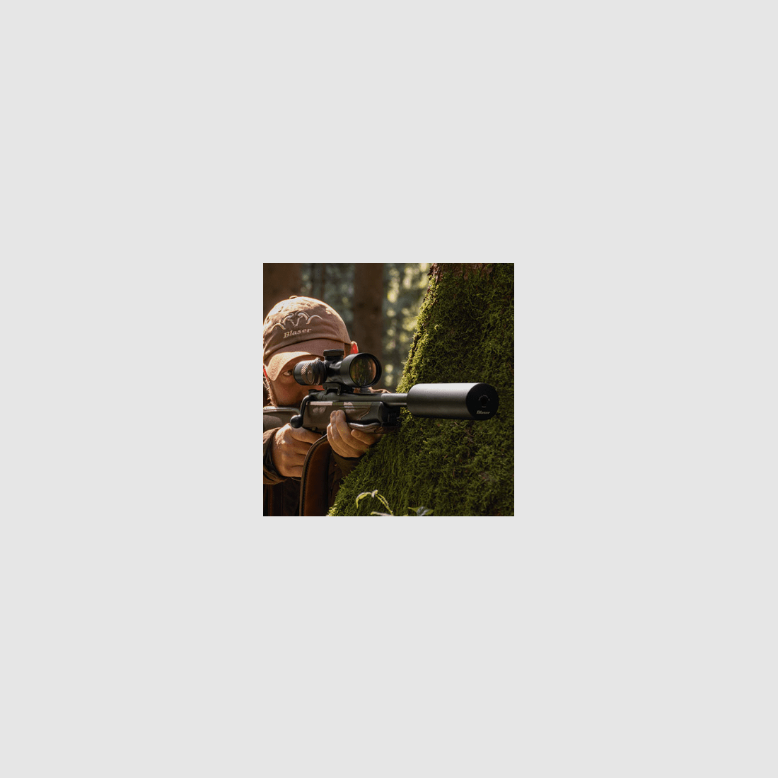 Blaser over-barrel silencer