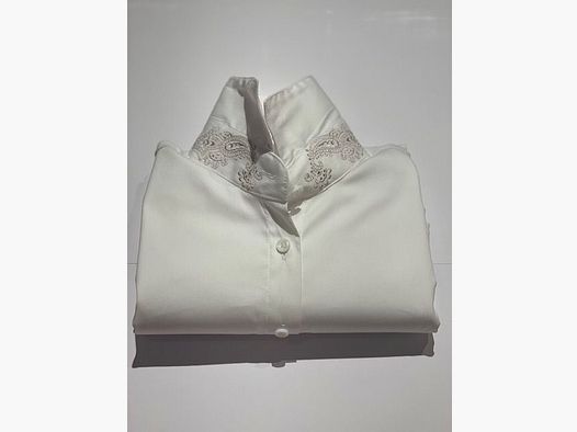 Blouse Wallmann avec broderie paisley en beige