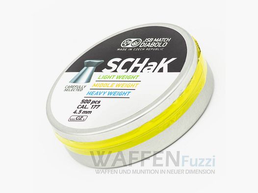 JSB SCHaK Premium Diabolo a testa piatta 0,52g 500 PZ