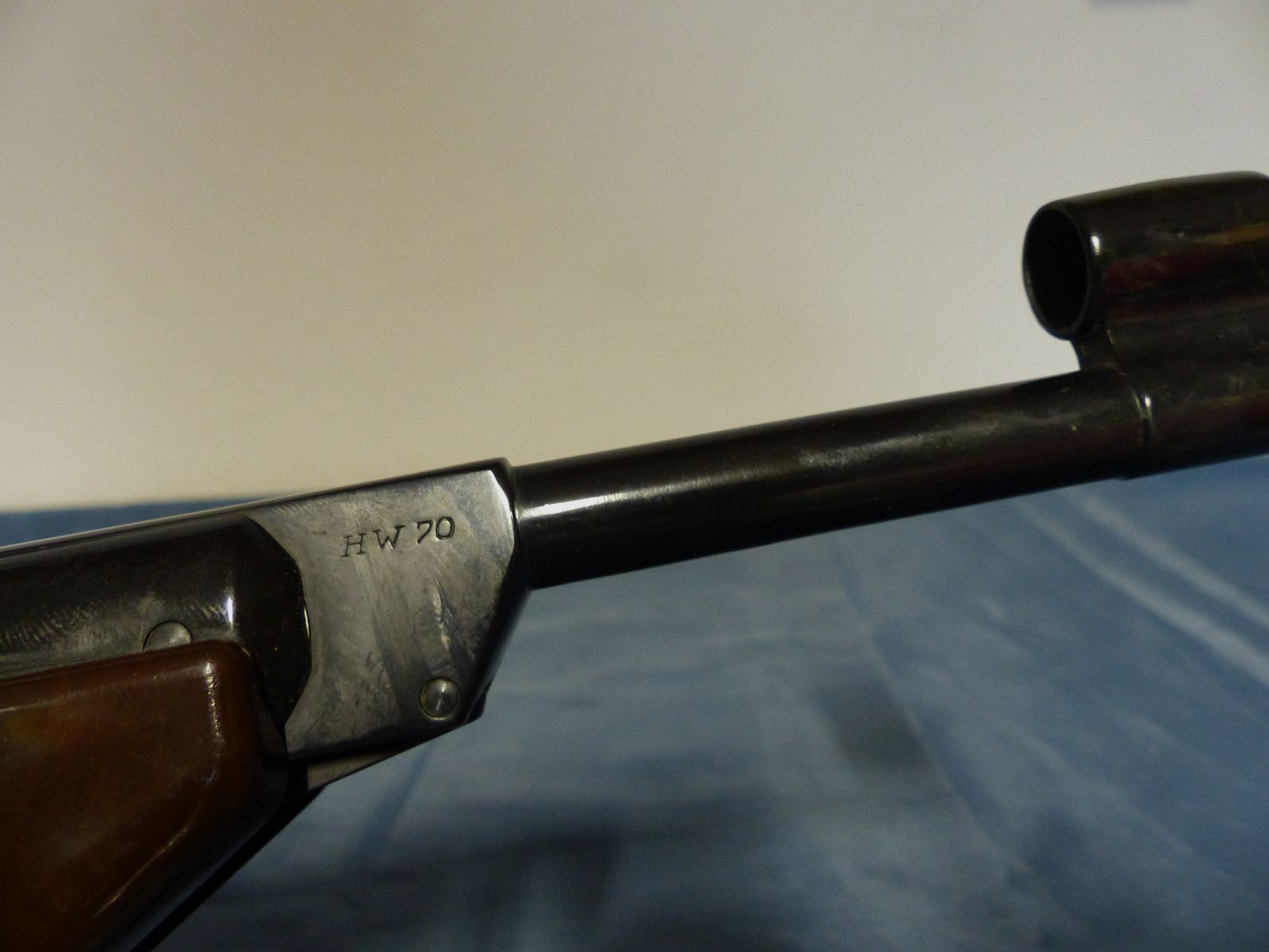 Weihrauch HW 70 Luftpistole 4,5 mm Diabolo ohne F mit OVP Seriennummer 284