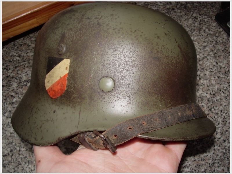 Stahlhelm M35 Kriegsmarine aus Wk2 