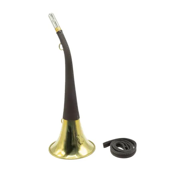 Hoorn met Leren Bekleding Januel 40 cm, afbeelding 7 van 16