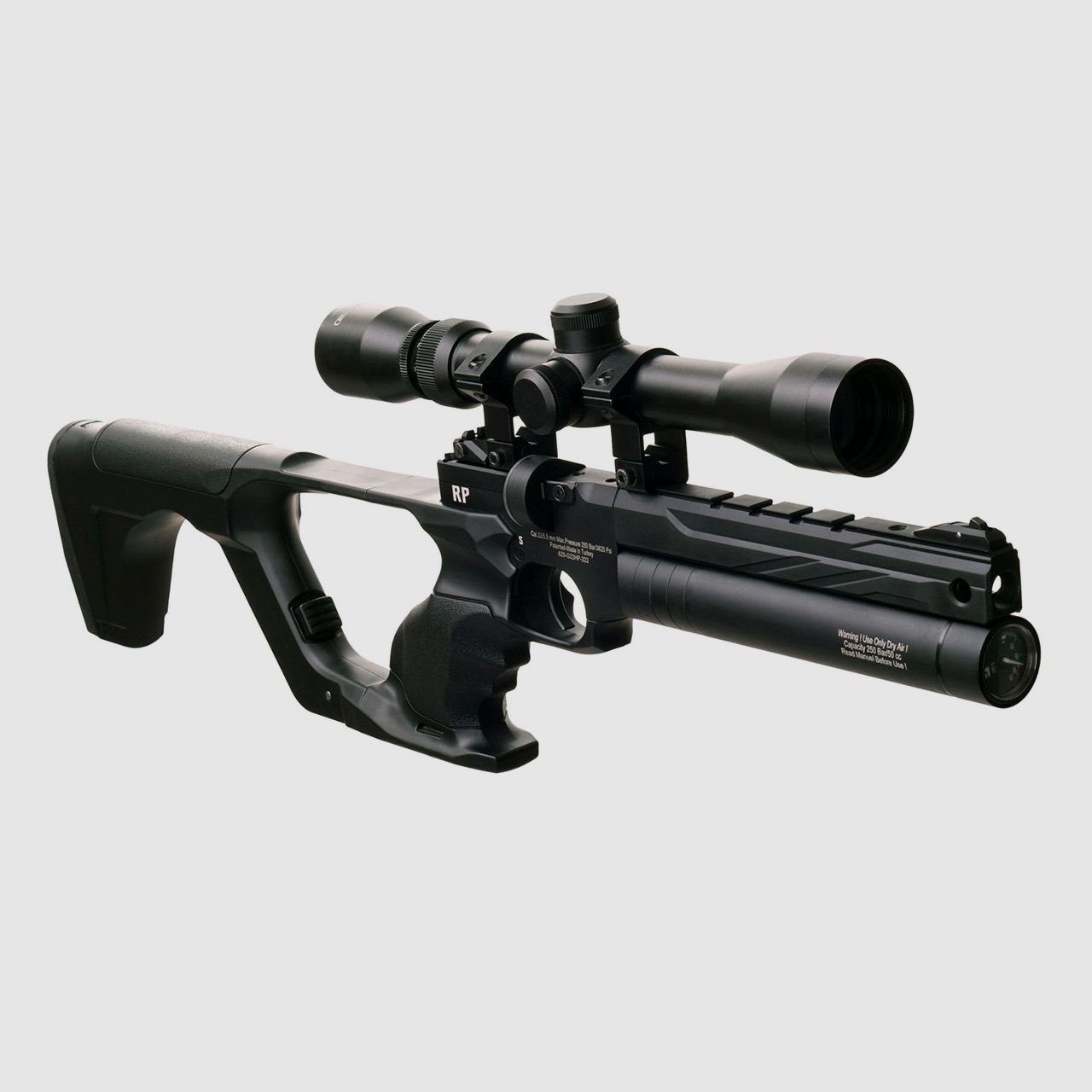 Pressluftpistole Reximex RP Kunststoff Griff Hinterschaft Regulator Kaliber 4,5 mm (P18)