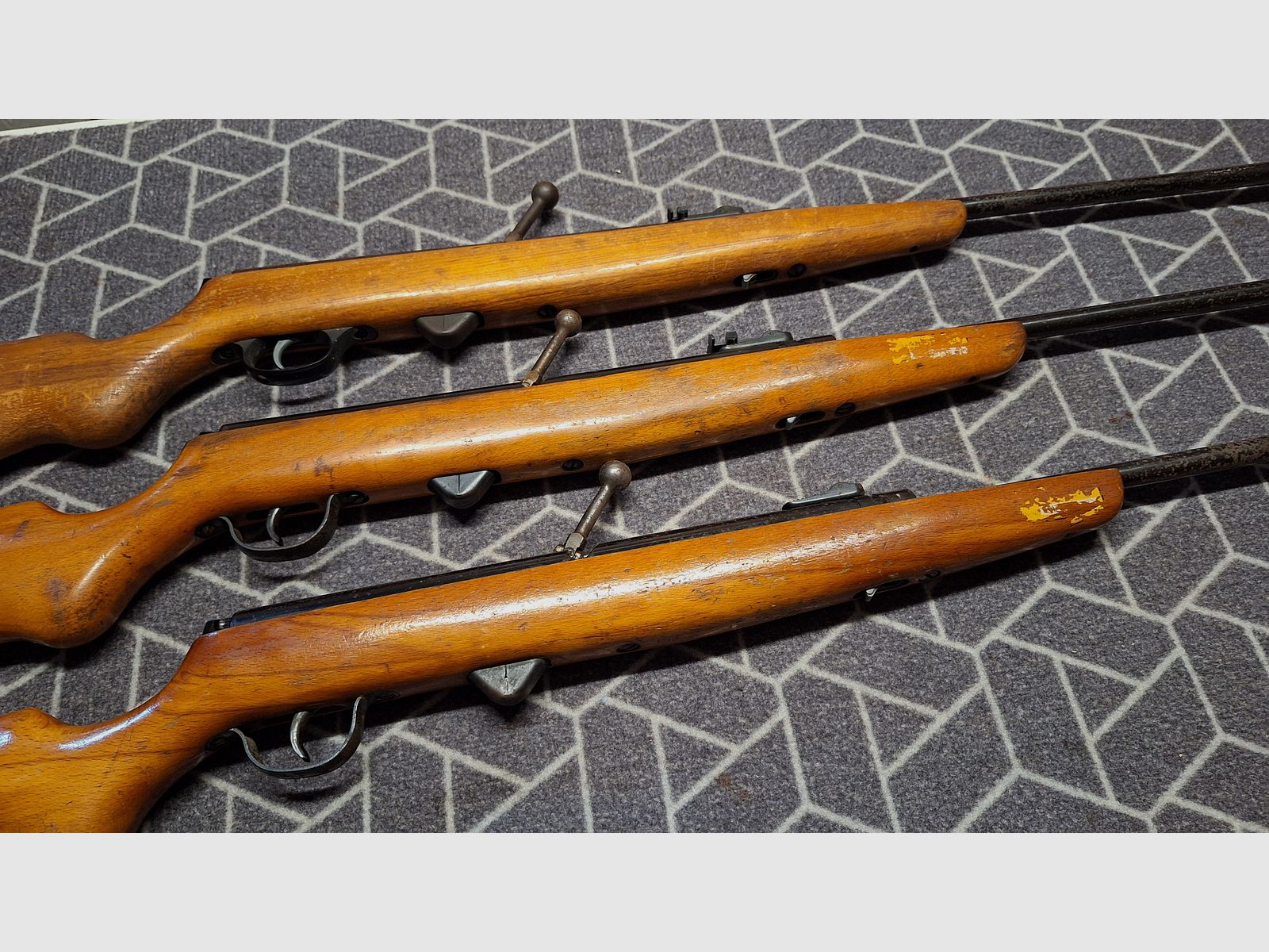 Haenel Suhl 310 Luftgewehr - 3 Stück zum Preis von Einem!!!